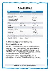 Mönster "Hauges enkla necessär"  av Hauge Longarm Quilt