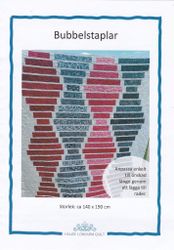 Mönster "Bubbelstaplar"  av Hauge Longarm Quilt