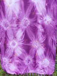 Sarong Batik / tyg viskos.  Knytbatik. Ca 105 x 160 cm + fransar