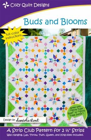 Mönster "Buds and Blooms" från Cozy Quilt Designs