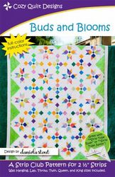 Mönster "Buds and Blooms" från Cozy Quilt Designs