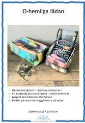 Mönster "O-hemliga lådan" av Hauge Longarm Quilt