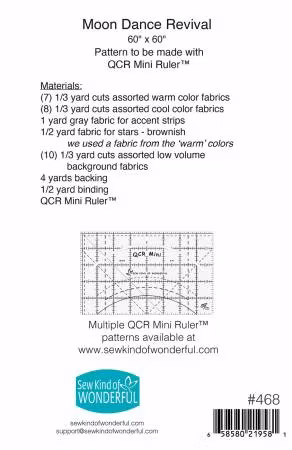 Moon Dance Revival. Mönster från Sew Kind of Wonderful