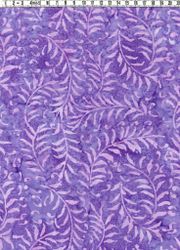 Lila-violett. Samma mönster på tyg 3603-3608.  Batik bomull 110 cm