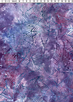 Lila-violett-aubergine och strecktryck. Batik bomull 110 cm