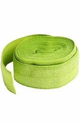 Fold-over Elastiskt kantband. 2 yard lång, 3/4 inch bred, apple green. Från By Annie