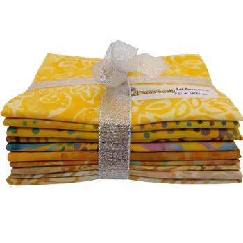 Fat Quarter Bundle+  "Sahara Sunset"  10 olika tyger.