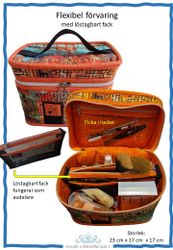 Mönster "Flexibel förvaring"  av Hauge Longarm Quilt