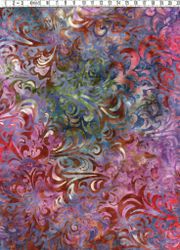 Augergine-lila-blå-brun sensation. Titta & njut. Batik bomull 110 cm