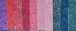 Fat Quarter Bundle+  "Midsummer Magic"  10 olika tyger. Tyg nr 1-10