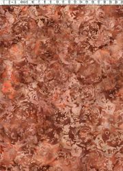 Brunt & beige och små mönster. Brown is beautiful.. Batik bomull 110 cm
