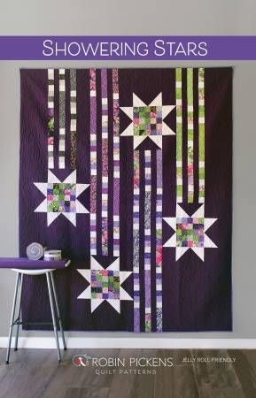 Mönster Showering Stars, av Robin Pickens