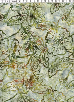 Naturnära "feeling" och härliga färger. Batik bomull 110 cm