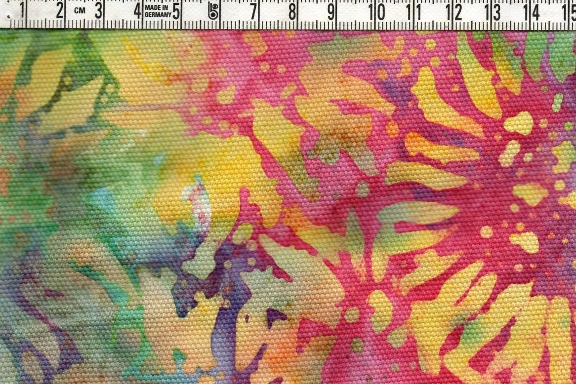 Batik i kraftig Canvas. Superkvalitet! 155 cm bredd 360g/m2