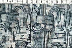 Batik i kraftig Canvas. Superkvalitet! 155 cm bredd 360g/m2