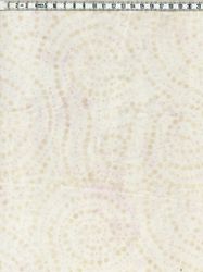 Krämig skön off white med ljusbeige. Bomullstyg. Batik.  Bredd 275 cm