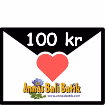 Presentkort, 100 kr