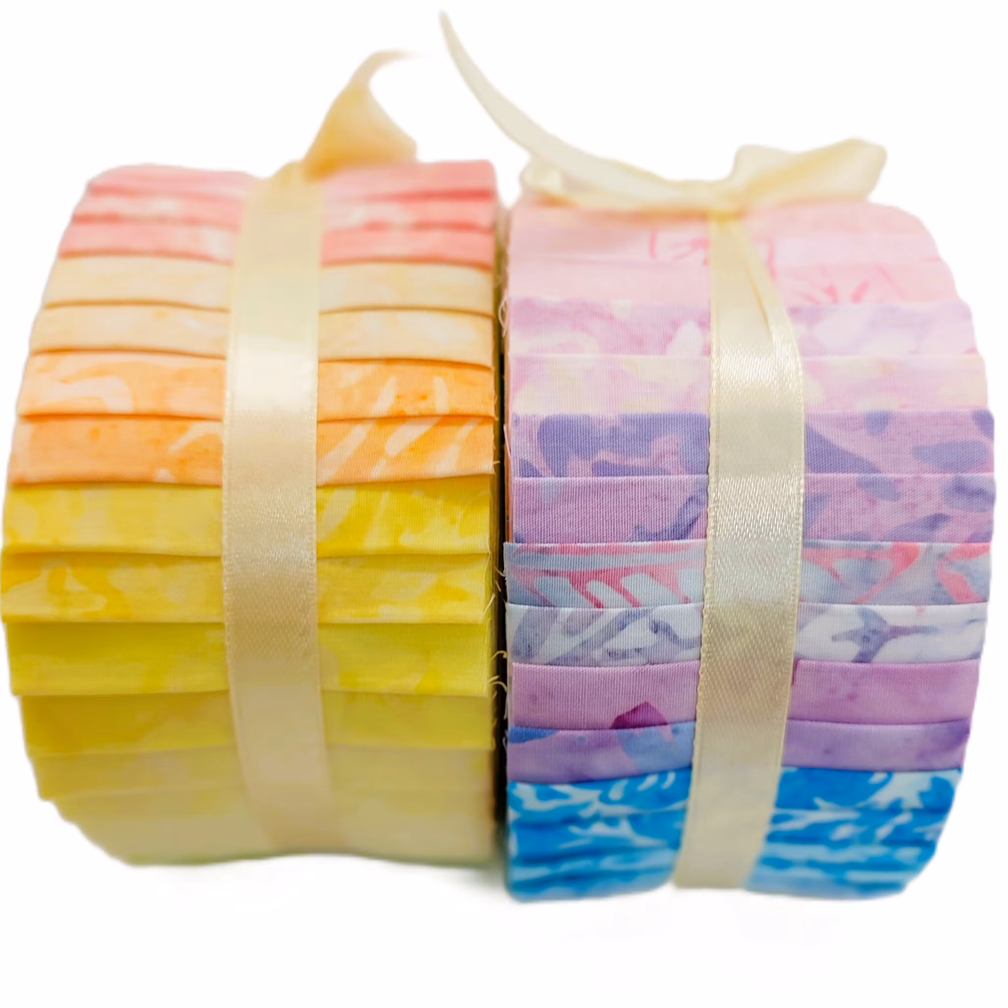 Happyness Pastell. Batikrulle med 40 st 2,5 inch remsor.