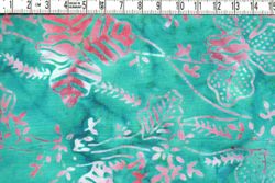Tropisk hibiskus - Batik Bomull 110 cm bred