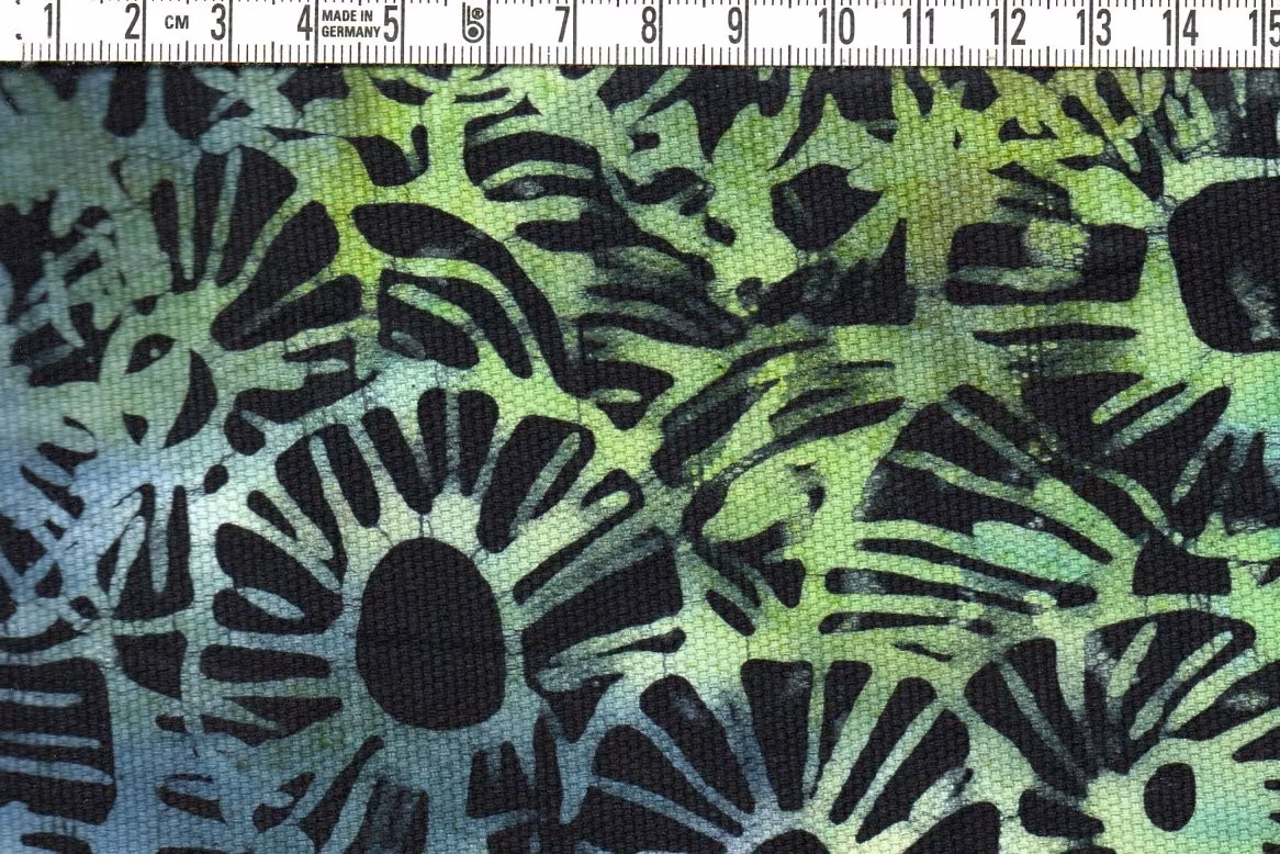 Batik i kraftig Canvas. Superkvalitet! 155 cm bredd 360g/m2