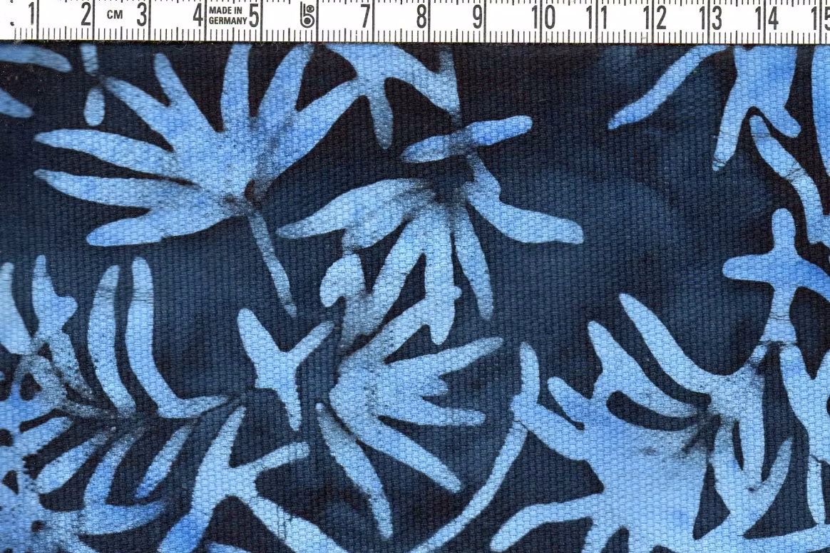 Batik i kraftig Canvas. Superkvalitet! 155 cm bredd 360g/m2