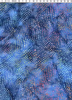 🌠 Midnattsprickar – Extra bred Batik Bomull 275 cm