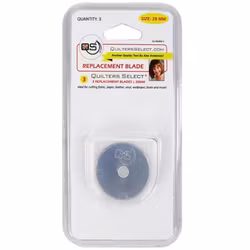 28 mm extra skärblad i 3-pack, från Quiltersselect