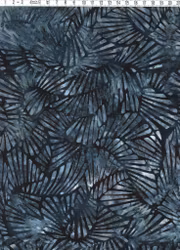 Mörka palmblad – Batik Bomull 110 cm bred
