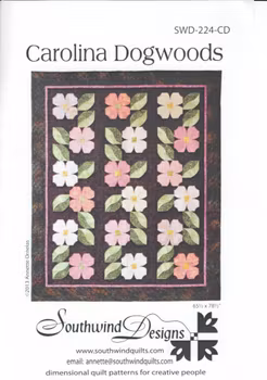 Mönster "Carolina Dogwoods" av Southwind Designs