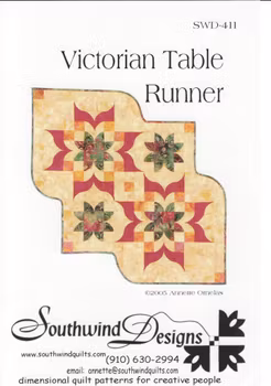 Mönster "Victorian Table Runner" av Southwind Designs