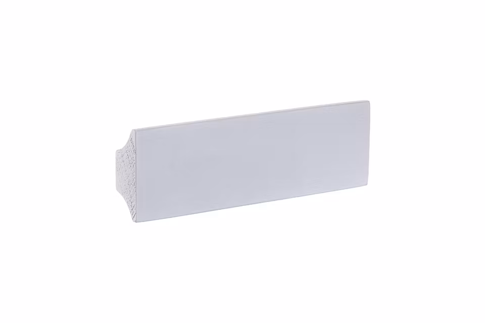 Ek trähandtag Oblong