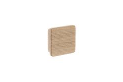 Square Ek knopp