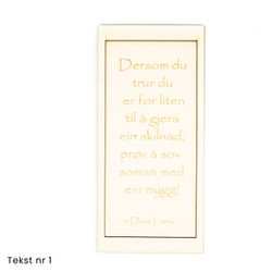 Pengegave eske Konfirmant - med tekst og bilde