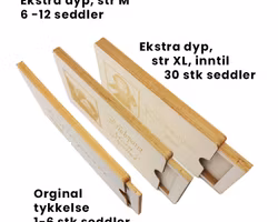 Pengegave eske - ekstra dyp