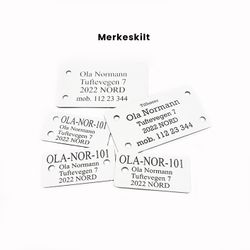 Merkeskilt STORE