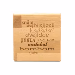 Gryteunderlag med dialektord