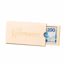 Pengegave eske Konfirmant - standard