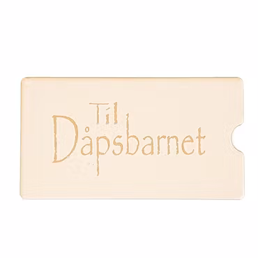 Pengegave eske Dåp - standard
