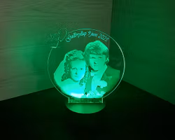 Led lampe - eget motiv