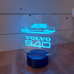 Led lampe - eget motiv