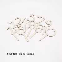 Tall på pinne