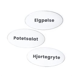 Skilt til koldtbord/kakebord