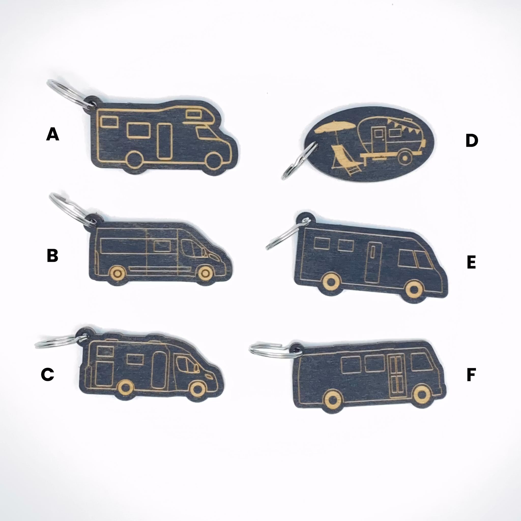 Nøkkelring - camping