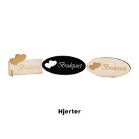 Bordkort hjerter