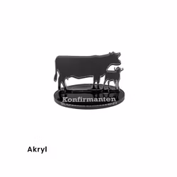 Bordkort ku og kalv