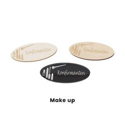 Bordkort make up