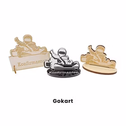 Bordkort gokart