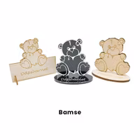 Bordkort bamse