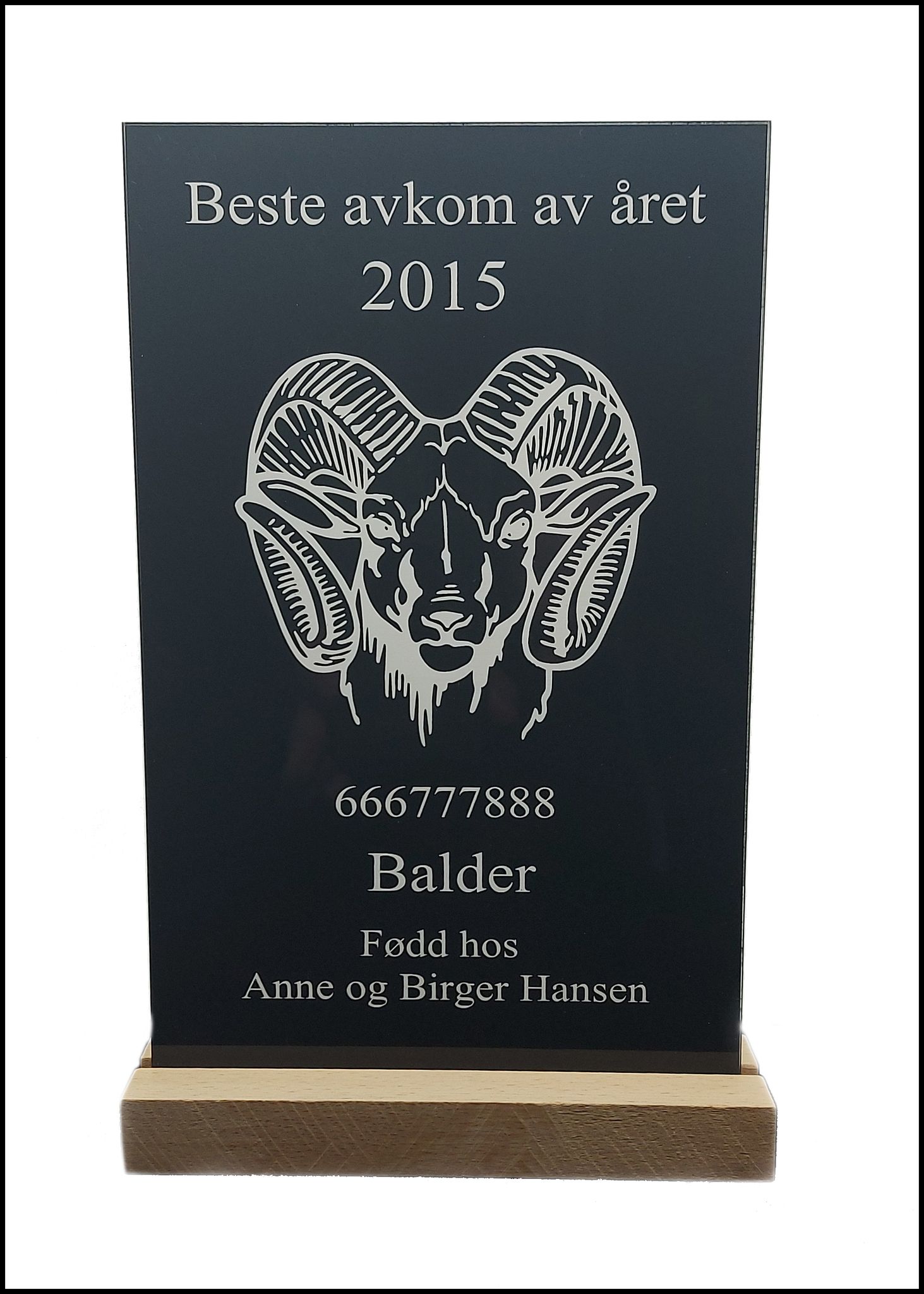 Gravering på forespørsel