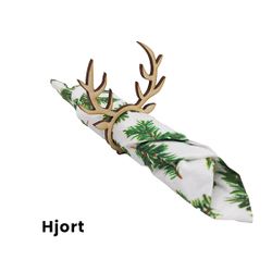 Serviettringer 8 pkn - horn